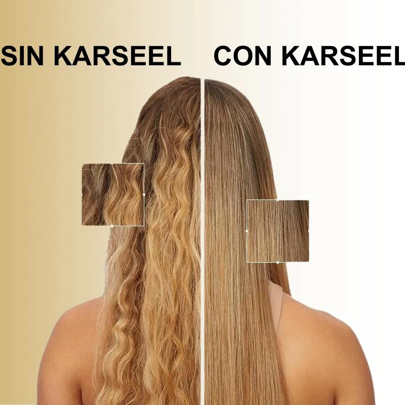 ¡Adiós al cabello seco y dañado con KARSEELL!