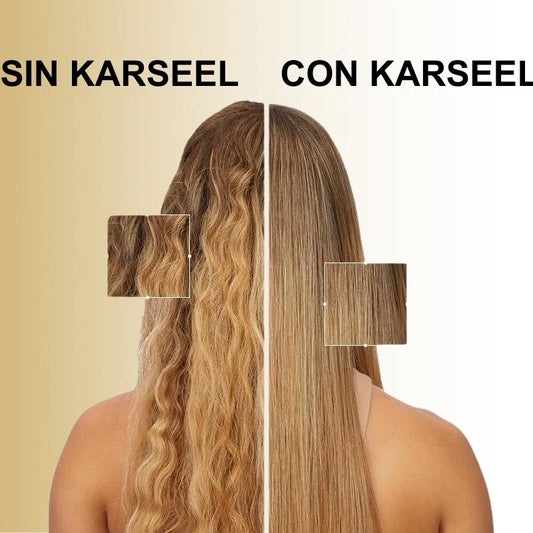 ¡Adiós al cabello seco y dañado con KARSEELL!