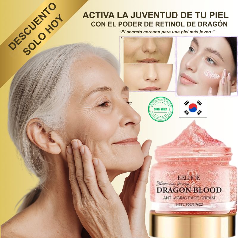 ¡Luce una piel más joven con RETINOL!