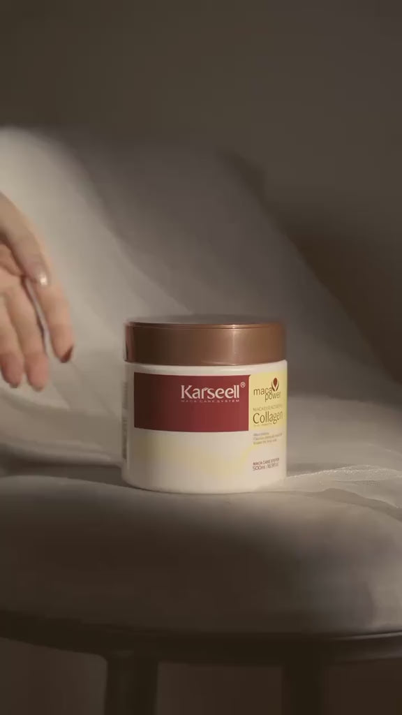 MASCARILLA CAPILAR DE COLAGENO. ¡Adiós al cabello seco y dañado!